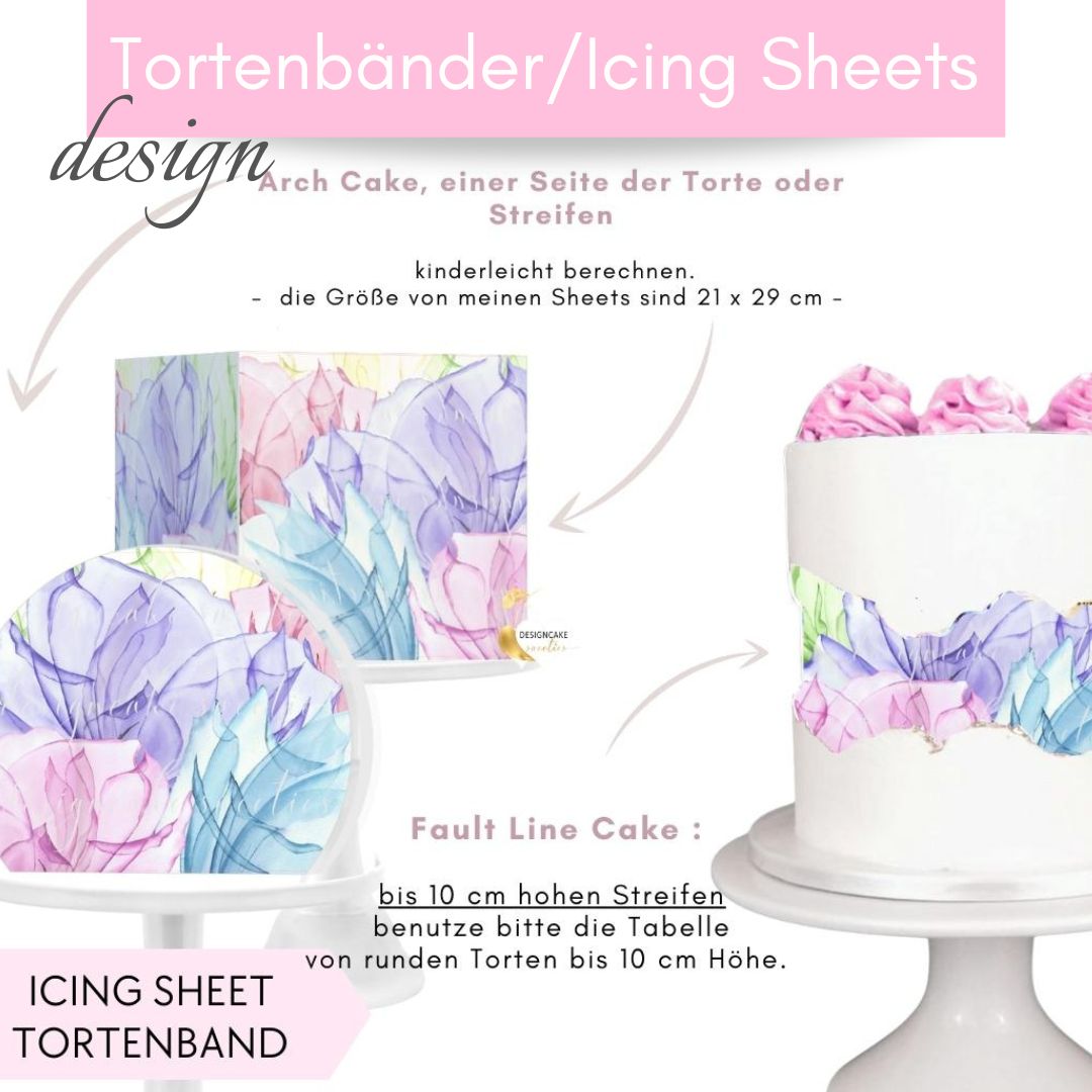Icing Sheets - Tortenbänder