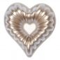 Preview: Backform Aluminiumdruckguss Herzform Beatrice von Decora 28x27x10 cm