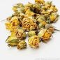 Preview: Gelbe Rosenknospen Trockenblumen essbar 20g natural