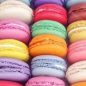 Mobile Preview: Macarons Verpackung Fuchsia 12er