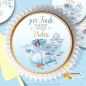 Preview: Muffinaufleger Taufe Wal Junge