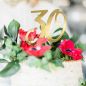 Preview: Cake Topper 30. Geburtstag in Gold