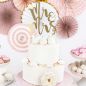 Preview: Cake Topper Mr&Mrs Hochzeit 22,5 cm