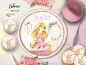 Preview: Tortenbild Prinzessin Geburtstag Mädchen