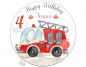 Preview: Tortenbild Feuerwehrauto