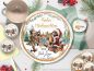 Preview: Tortenaufleger Weihnachten Kinder Tortendeko