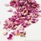 Preview: Violett Damask Trockenblumen Damaszener Rosenblüten essbar 8g natural