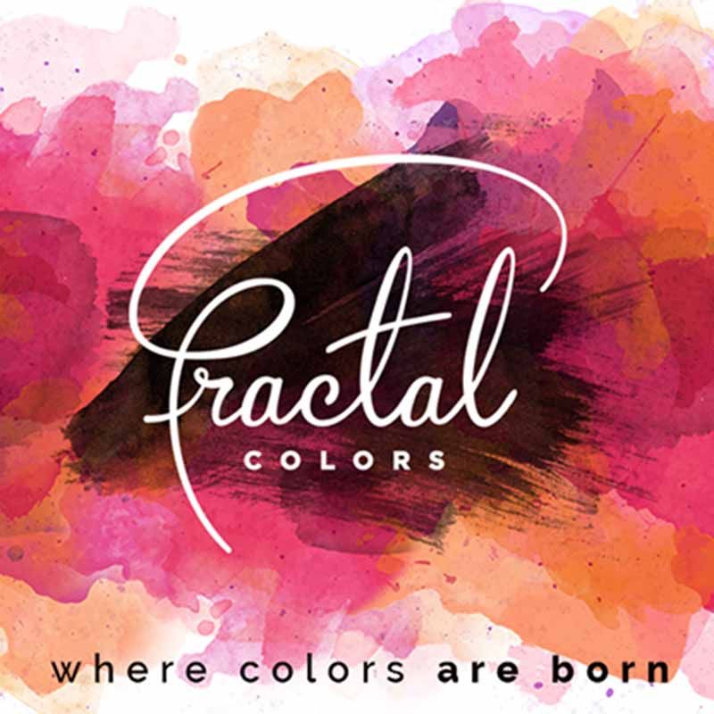 Fractal Puderfarbe SET 6er Dust Food Colour Farben wählbar