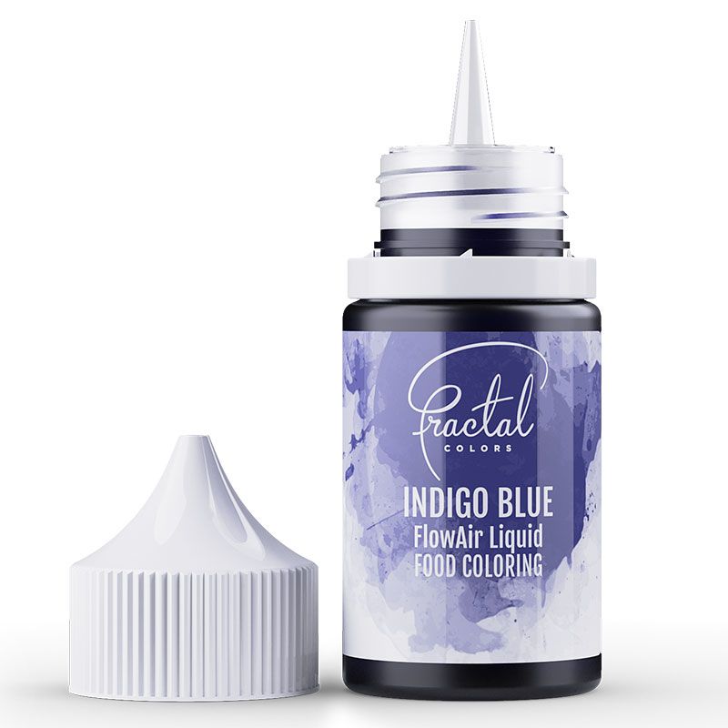 Airbrush Lebensmittelfarbe Indigo Blau 30 ml
