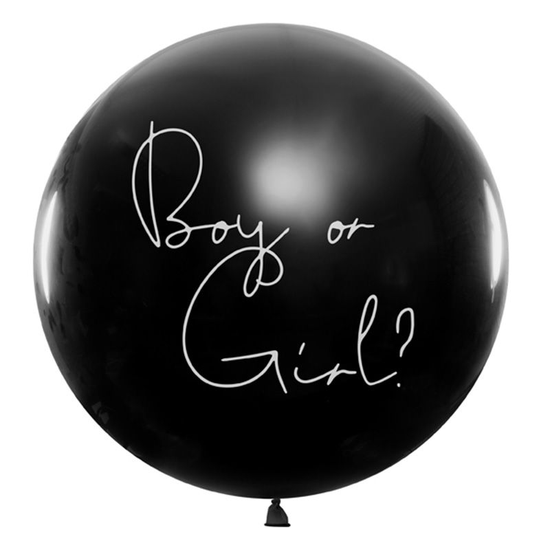 Boy or Girl Ballon für Jungs