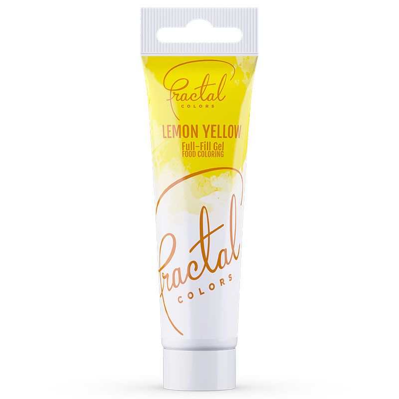 Lemon Yellow - Full-Fill Gel Edible Lebensmittelfarbe 30g