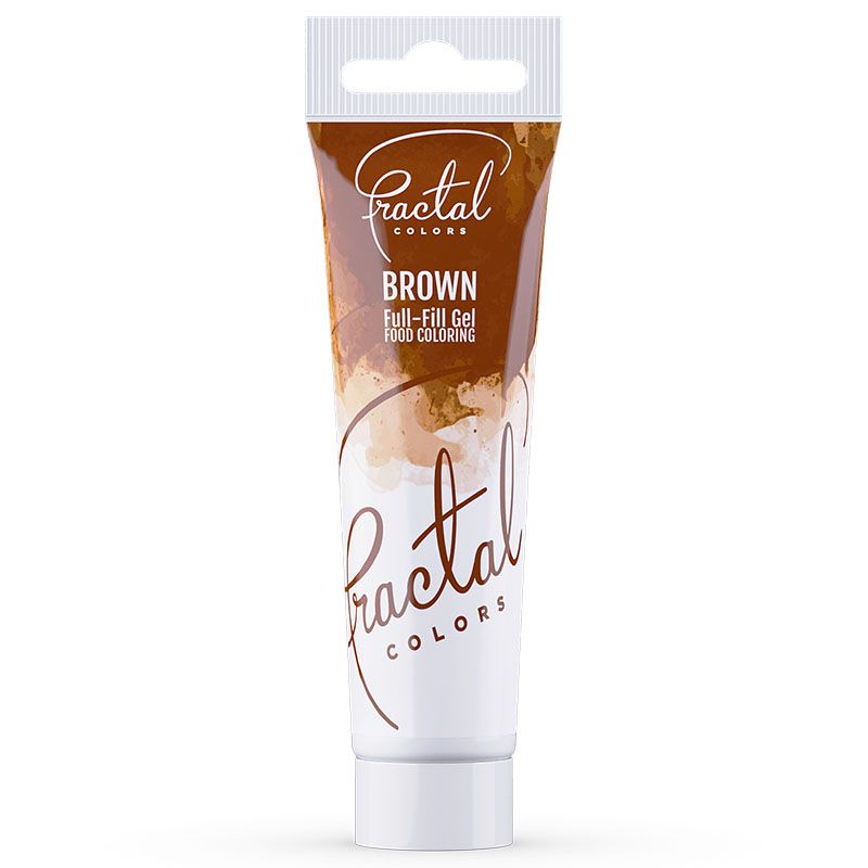Brown- Full-Fill Gel Edible Lebensmittelfarbe 30g