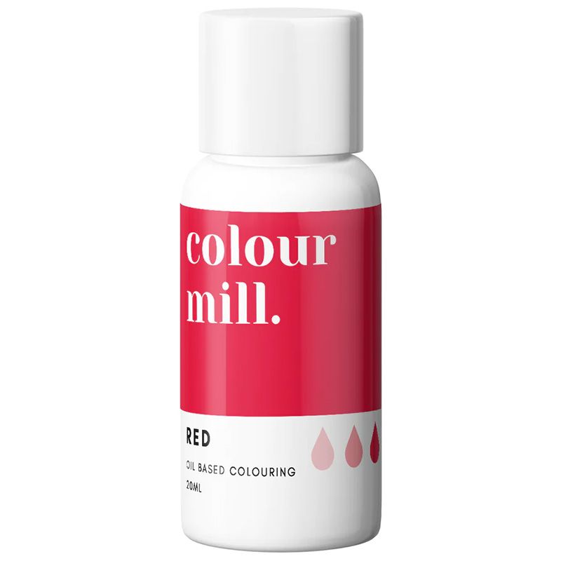 Colour Mill Red 20 ml Ölfarbe Lebensmittelfarbe
