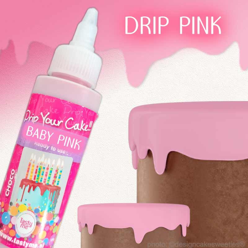 Cake Drip Baby Pink | Schokoladen Drip 120 g