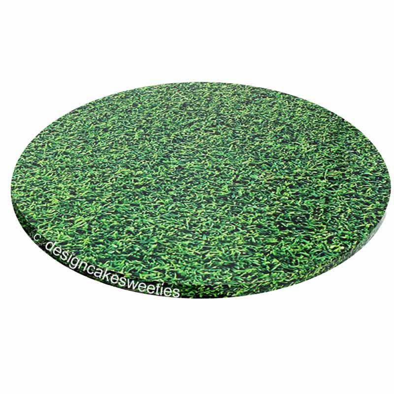 Tortenplatte Kuchenplatte Rund Gras 25 cm