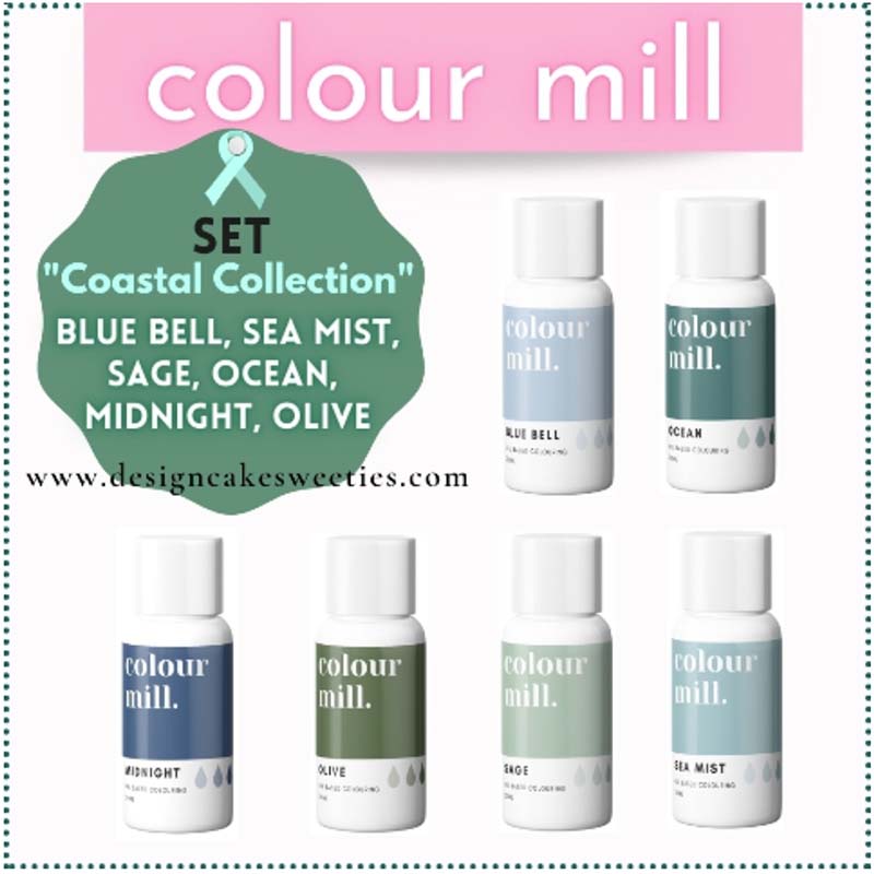 Colour Mill Set Coastal Collection 6 Farben