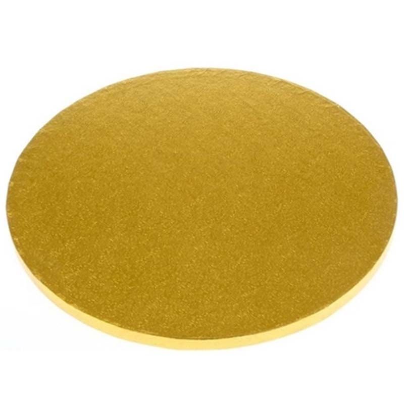 Tortenplatte Kuchenplatte Rund Gold 30cm